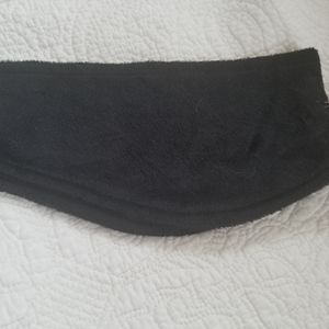 Headband ear warmer Black womens
